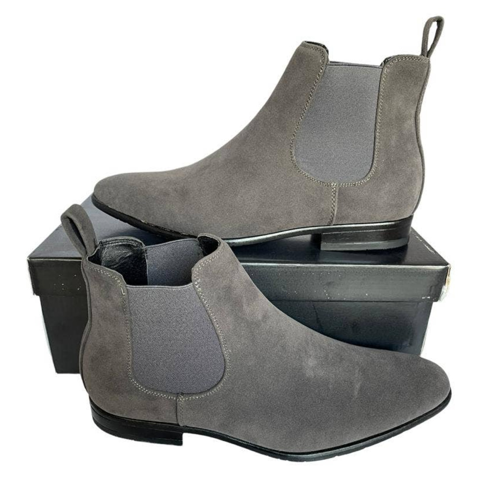 💎✨NEW FALL SALE✨💎 New in Box 1670 KH52101 Gray Men's Boots - Picture 2 of 7